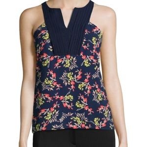 COOPER & ELLA navy floral top Small